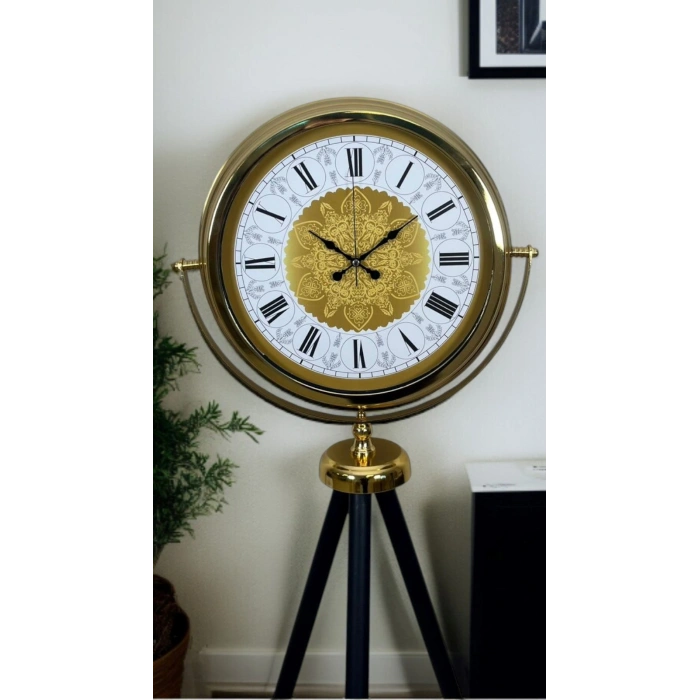 Zentime Gold Asalet Tripod Ayaklı Saat