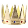 Altın Renk Eva Yumuşak Kral Kraliyet Tacı Yetişkin Çocuk Uyumlu 55 Cm