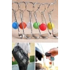 BUFFER® Gerçekçi Golf Tasarımlı Şık Anahtarlık Kolye Çanta Süsü Golf Keychain