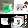 BUFFER® Katlanır Işıklı Fotoğraf Stüdyosu 40x40 cm 6 Renk Fonlu Ürün Çekimi İçin Uygun Fotoğraf Çekim Kutusu