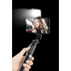 BUFFER® Kendiliğinden Işıklı Masaüstü Tripod Olabilen Telefon Tutuculu Kablosuz Kumandalı Selfie Çubuğu
