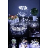 BUFFER® Pilli 5 metre Dekoratif Peri Led Beyaz Aydınlatma Süsleme Lambası