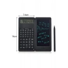 BUFFER® Silinebilir LCD Yazı Tabletli,Kalemli Katlanabilir Bilimsel Hesap Makinesi
