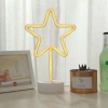 BUFFER® Yıldız Tasarımlı Neon Led Masa Ve Gece Lambası Dekoratif Işık