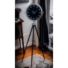 Krom Prime Modern Tripod Ayaklı Saat