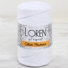 Loren Cotton Macrame Beyaz - R001 - 34366