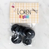 Loren Crafts 8li Düğme Gri - 1129
