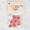 Loren Crafts 8li Emzik Düğme - 1007