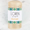 Loren Macrame Bej El Örgü İpi - RM 036 - 34326