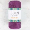 Loren Macrame Mor El Örgü İpi - RM 0160 - 34347