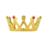 Rönesans Kostümlü Kraliyet Ortaçağ Altın Gold Kraliçe Prenses Tacı