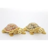 Swarovski Taşlı Kaplumbağa Figürü Model 1