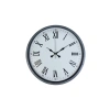 Zentime 36 Cm Gri Dekoratif Duvar Saati