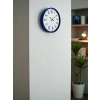 Zentime 36 Cm Lacivert Dekoratif Duvar Saati