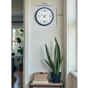 Zentime 36 Cm Lacivert Dekoratif Duvar Saati