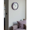 Zentime 36 Cm Mor Dekoratif Duvar Saati