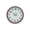 Zentime 36 Cm Pembe Dekoratif Duvar Saati