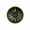Zentime 36 Cm Sarı Dekoratif Duvar Saati