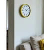 Zentime 36 Cm Sarı Dekoratif Duvar Saati