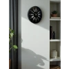 Zentime 36 Cm Siyah Dekoratif Duvar Saati