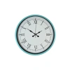 Zentime 36 Cm Turkuaz Dekoratif Duvar Saati