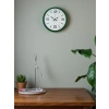 Zentime 36 Cm Yeşil Dekoratif Duvar Saati