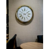 Zentime Royal Gold 40 Cm Metal Duvar Saati