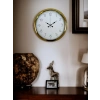 Zentime 40 Cm Gold Lüks Duvar Saati