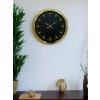 Zentime Zarif Klasik Stil 40 Cm Metal Gold Duvar Saati