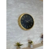 Zentime Golden Night Luxury 40 Cm Metal Duvar Saati