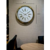 Zentime Royal Gold 40 Cm Metal Duvar Saati
