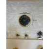 Zentime Golden Night Luxury 40 Cm Metal Duvar Saati