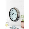 Zentime Prestij Krom Metal 40 Cm Duvar Saati