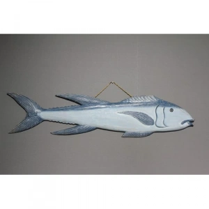 Ahşap Duvara Asmalı Balık Pano