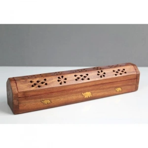 Ahşap Maun Tabut Tütsülük Model 1