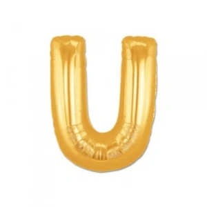 Altın Sarısı Folyo Harf Balon 1 Metre