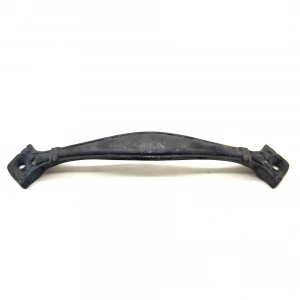 Antika Tarz Dekoratif Pirinç Deste Mobilya Kulbu - 27x155 Mm, Oksit