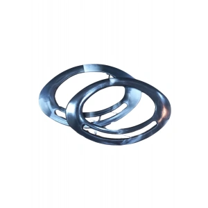 Çanta Sapı Yuvarlak Siyah Beyaz 18 cm