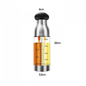 Çift Ölçekli Yağ ve Sirke Sprey Şişesi