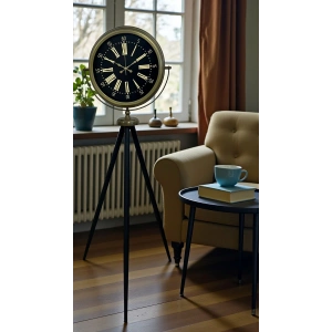 Eskitme İhtişam Tripod Ayaklı Saat