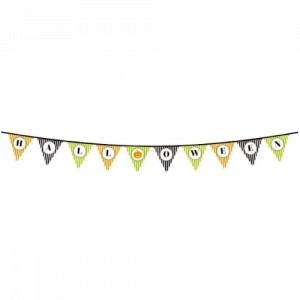 Halloween Kabak Banner Süsü