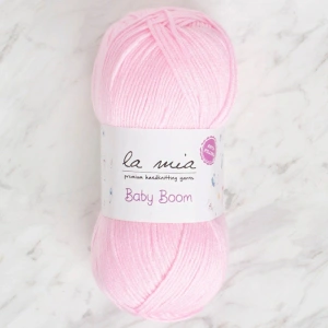 La Mia Baby Boom Bebe Pembe El Örgü İpi - 782 - 34119