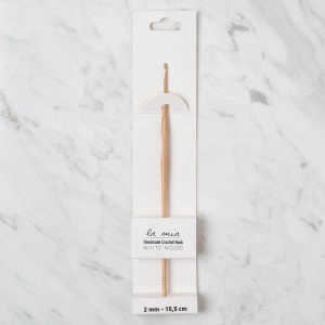 La Mia Whitewood 2 mm 15.5 cm Ahşap Yün Tığ