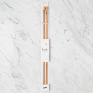 La Mia Whitewood 5.5 mm 36 cm Ahşap Örgü Şişi