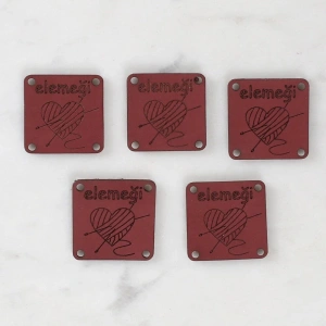 Loren Crafts Elemeği Deri Arma 5 Adet - 1570