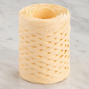 Loren Natural Raffia 90 gr Sarı Kağıt İp - 4