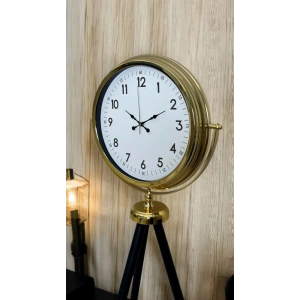 Luxury Gold Tripod Ayaklı Saat