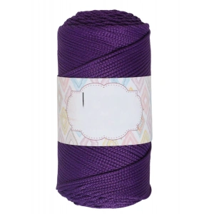 Makrome İpi 3mm Polyester Koyu Mor
