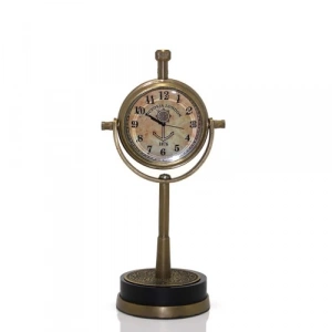 Masa Üstü Pirinç Saat Model 4