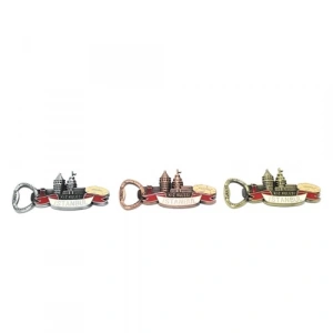 Metal İstanbul Temalı Yöresel Magnet Açacak Model 3